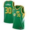 Green_Earned Jim Farmer Twill Basketball Jersey -Jazz #30 Farmer Twill Jerseys, FREE SHIPPING