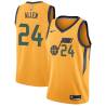 Glod Grayson Allen Jazz #24 Twill Basketball Jersey FREE SHIPPING