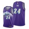 Throwback Miye Oni Jazz #24 Twill Basketball Jersey FREE SHIPPING