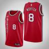 Red Classic Martell Webster Twill Basketball Jersey -Trail Blazers #8 Webster Twill Jerseys, FREE SHIPPING