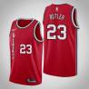 Red Classic Mitchell Butler Twill Basketball Jersey -Trail Blazers #23 Butler Twill Jerseys, FREE SHIPPING