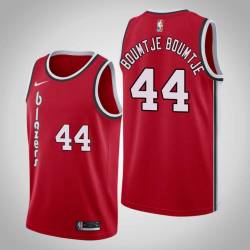 Red Classic Ruben Boumtje-Boumtje Twill Basketball Jersey -Trail Blazers #44 Boumtje-Boumtje Twill Jerseys, FREE SHIPPING