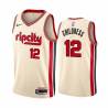 2019-20City Randolph Childress Twill Basketball Jersey -Trail Blazers #12 Childress Twill Jerseys, FREE SHIPPING