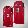 Red Classic Gary Trent Jr. Trail Blazers #9 Twill Basketball Jersey FREE SHIPPING