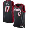 2021-22City Tony Snell Trail Blazers #17 Twill Basketball Jersey FREE SHIPPING