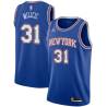 Blue2 Darko Milicic Twill Basketball Jersey -Knicks #31 Milicic Twill Jerseys, FREE SHIPPING