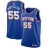 Blue2 Josh Harrellson Twill Basketball Jersey -Knicks #55 Harrellson Twill Jerseys, FREE SHIPPING