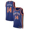 23-24City Ed Burton Twill Basketball Jersey -Knicks #14 Burton Twill Jerseys, FREE SHIPPING