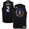 2020-21City Jamison Brewer Twill Basketball Jersey -Knicks #2 Brewer Twill Jerseys, FREE SHIPPING