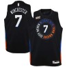 2020-21City Kennard Winchester Twill Basketball Jersey -Knicks #7 Winchester Twill Jerseys, FREE SHIPPING