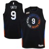 2020-21City Randy Smith Twill Basketball Jersey -Knicks #9 Smith Twill Jerseys, FREE SHIPPING