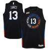 2020-21City Jerome James Twill Basketball Jersey -Knicks #13 James Twill Jerseys, FREE SHIPPING