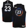 2020-21City Truck Robinson Twill Basketball Jersey -Knicks #23 Robinson Twill Jerseys, FREE SHIPPING