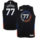 Andrea Bargnani Twill Basketball Jersey -Knicks #77 Bargnani Twill Jerseys, FREE SHIPPING