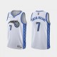 White_Earned Michael Carter-Williams Magic #7 Twill Basketball Jersey FREE SHIPPING