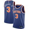 Blue Tim Hardaway Jr. Knicks #3 Twill Basketball Jersey FREE SHIPPING