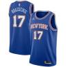 Blue2 Ignas Brazdeikis Knicks #17 Twill Basketball Jersey FREE SHIPPING