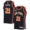 2021-22City Earl Monroe Knicks #21 Twill Basketball Jersey FREE SHIPPING