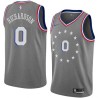 2018-19City Josh Richardson 76ers #0 Twill Basketball Jersey FREE SHIPPING