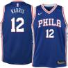 Blue Tobias Harris 76ers #12 Twill Basketball Jersey FREE SHIPPING