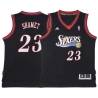 Black Throwback Landry Shamet 76ers #23 Twill Basketball Jersey FREE SHIPPING