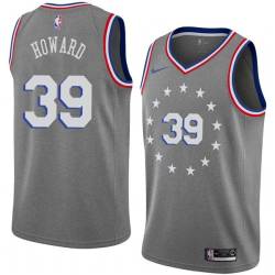 2018-19City Dwight Howard 76ers #39 Twill Basketball Jersey FREE SHIPPING