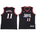 Vernon Maxwell Twill Basketball Jersey -76ers #11 Maxwell Twill Jerseys, FREE SHIPPING