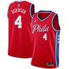 Red Cliff Robinson Twill Basketball Jersey -76ers #4 Robinson Twill Jerseys, FREE SHIPPING