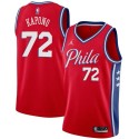 Jason Kapono Twill Basketball Jersey -76ers #72 Kapono Twill Jerseys, FREE SHIPPING