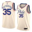 Clarence Weatherspoon Twill Basketball Jersey -76ers #35 Weatherspoon Twill Jerseys, FREE SHIPPING