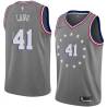 2018-19City Antonio Lang Twill Basketball Jersey -76ers #41 Lang Twill Jerseys, FREE SHIPPING