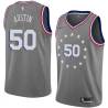 2018-19City Isaac Austin Twill Basketball Jersey -76ers #50 Austin Twill Jerseys, FREE SHIPPING