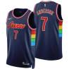 2021-22City J.J. Anderson Twill Basketball Jersey -76ers #7 Anderson Twill Jerseys, FREE SHIPPING