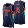 2021-22City Al Cervi Twill Basketball Jersey -76ers #15 Cervi Twill Jerseys, FREE SHIPPING