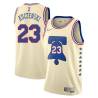 Cream Earned Bruce Kuczenski Twill Basketball Jersey -76ers #23 Kuczenski Twill Jerseys, FREE SHIPPING