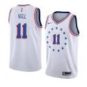 Raja Bell Twill Basketball Jersey -76ers #11 Bell Twill Jerseys, FREE SHIPPING