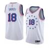 White_Earned Darrall Imhoff Twill Basketball Jersey -76ers #18 Imhoff Twill Jerseys, FREE SHIPPING