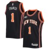 2021-22City Steve Francis Twill Basketball Jersey -Knicks #1 Francis Twill Jerseys, FREE SHIPPING