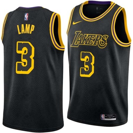 2017-18City Jeff Lamp Twill Basketball Jersey -Lakers #3 Lamp Twill Jerseys, FREE SHIPPING