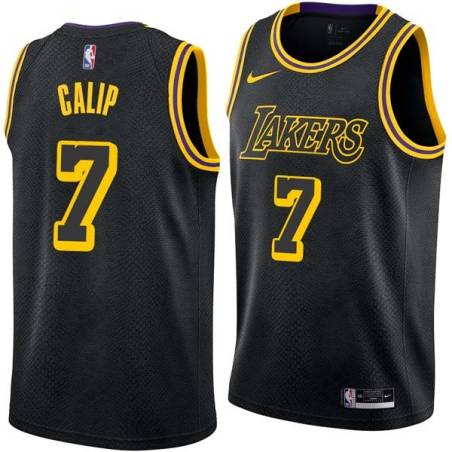 2017-18City Demetrius Calip Twill Basketball Jersey -Lakers #7 Calip Twill Jerseys, FREE SHIPPING