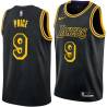 2017-18City Ronnie Price Twill Basketball Jersey -Lakers #9 Price Twill Jerseys, FREE SHIPPING