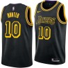 2017-18City Lindsey Hunter Twill Basketball Jersey -Lakers #10 Hunter Twill Jerseys, FREE SHIPPING