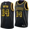 2017-18City Joe Hutton Twill Basketball Jersey -Lakers #14 Hutton Twill Jerseys, FREE SHIPPING