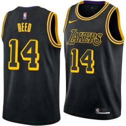 2017-18City Hub Reed Twill Basketball Jersey -Lakers #14 Reed Twill Jerseys, FREE SHIPPING