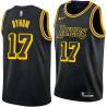 2017-18City Andrew Bynum Twill Basketball Jersey -Lakers #17 Bynum Twill Jerseys, FREE SHIPPING
