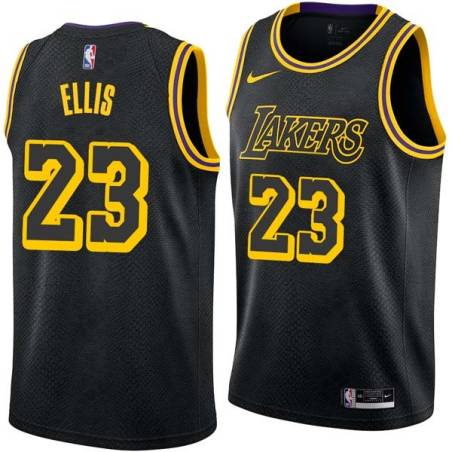 2017-18City Boo Ellis Twill Basketball Jersey -Lakers #23 Ellis Twill Jerseys, FREE SHIPPING