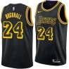 2017-18City Steve Bucknall Twill Basketball Jersey -Lakers #24 Bucknall Twill Jerseys, FREE SHIPPING