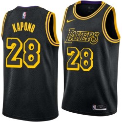 2017-18City Jason Kapono Twill Basketball Jersey -Lakers #28 Kapono Twill Jerseys, FREE SHIPPING