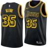 2017-18City Joe Kleine Twill Basketball Jersey -Lakers #35 Kleine Twill Jerseys, FREE SHIPPING