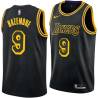 2017-18City Kent Bazemore Lakers #9 Twill Basketball Jersey FREE SHIPPING